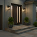 Myhouse Lighting Quoizel - MORG8407EK - One Light Outdoor Wall Lantern - Morgan - Earth Black