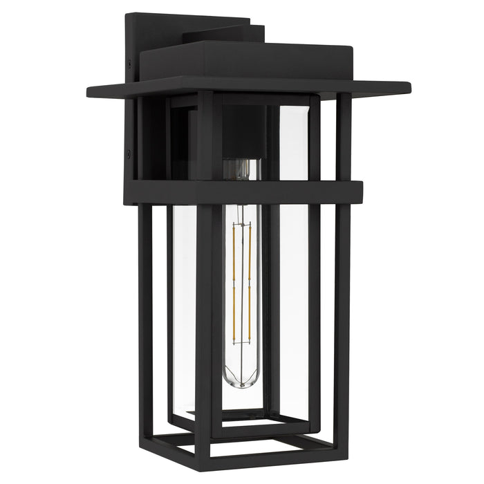 Myhouse Lighting Quoizel - MORG8408EK - One Light Outdoor Wall Lantern - Morgan - Earth Black