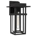 Myhouse Lighting Quoizel - MORG8408EK - One Light Outdoor Wall Lantern - Morgan - Earth Black