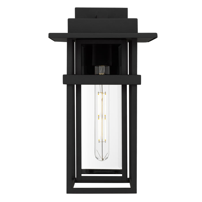 Myhouse Lighting Quoizel - MORG8408EK - One Light Outdoor Wall Lantern - Morgan - Earth Black