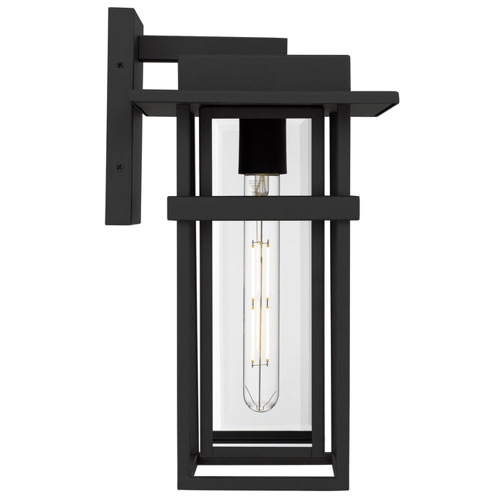 Myhouse Lighting Quoizel - MORG8408EK - One Light Outdoor Wall Lantern - Morgan - Earth Black