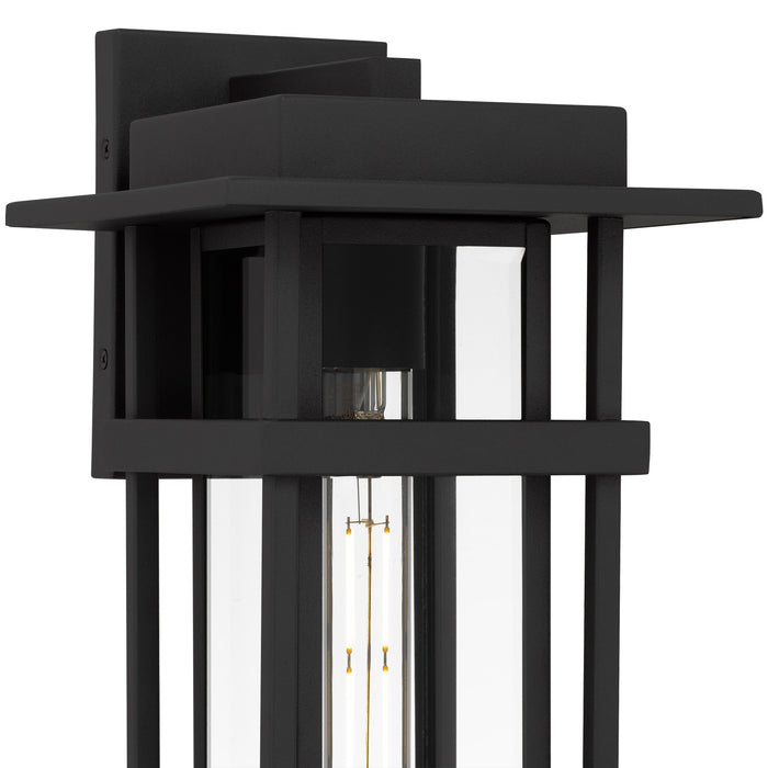 Myhouse Lighting Quoizel - MORG8408EK - One Light Outdoor Wall Lantern - Morgan - Earth Black