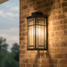 Myhouse Lighting Quoizel - MORG8408EK - One Light Outdoor Wall Lantern - Morgan - Earth Black