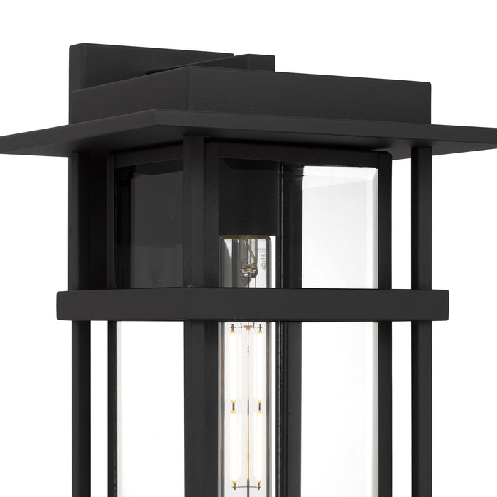 Myhouse Lighting Quoizel - MORG8410EK - One Light Outdoor Wall Lantern - Morgan - Earth Black