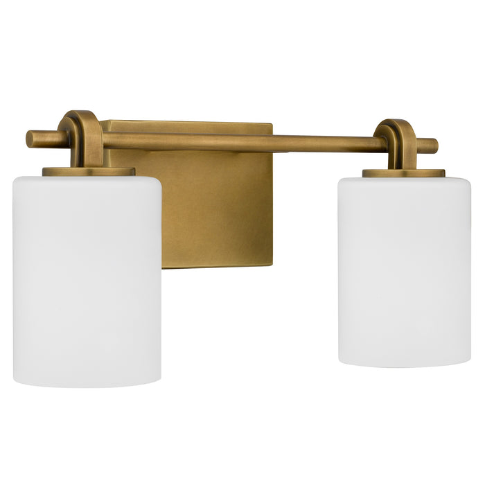 Myhouse Lighting Quoizel - MORR8615WS - Two Light Vanity - Morris - Weathered Brass