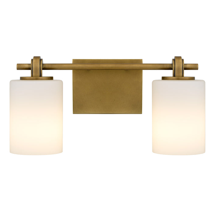 Myhouse Lighting Quoizel - MORR8615WS - Two Light Vanity - Morris - Weathered Brass