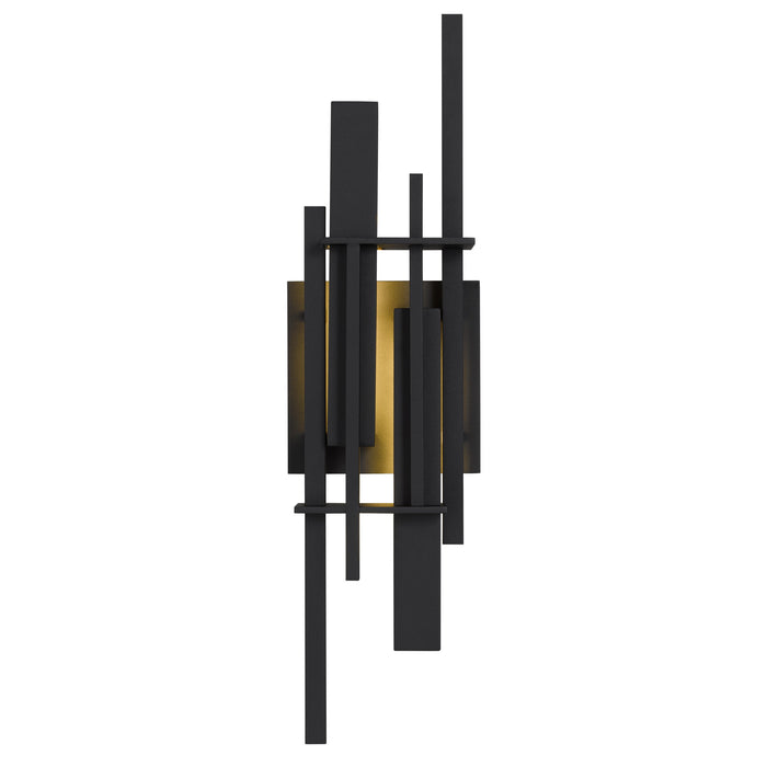 Myhouse Lighting Quoizel - NEWT8406EK - LED Outdoor Wall Lantern - Newton - Earth Black
