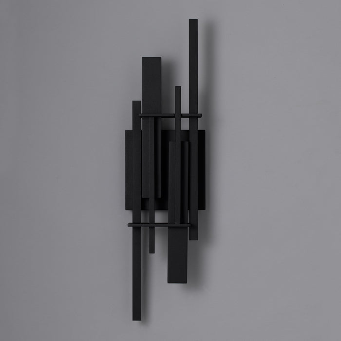 Myhouse Lighting Quoizel - NEWT8406EK - LED Outdoor Wall Lantern - Newton - Earth Black