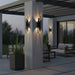 Myhouse Lighting Quoizel - NEWT8406EK - LED Outdoor Wall Lantern - Newton - Earth Black