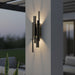 Myhouse Lighting Quoizel - NEWT8406EK - LED Outdoor Wall Lantern - Newton - Earth Black