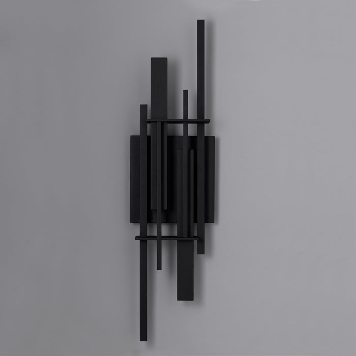 Myhouse Lighting Quoizel - NEWT8407EK - LED Outdoor Wall Lantern - Newton - Earth Black