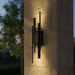 Myhouse Lighting Quoizel - NEWT8407EK - LED Outdoor Wall Lantern - Newton - Earth Black