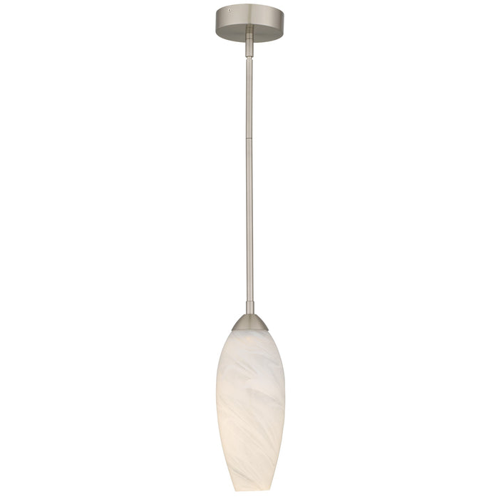 Myhouse Lighting Quoizel - PCBUR1505BN - LED Mini Pendant - Burnett - Brushed Nickel