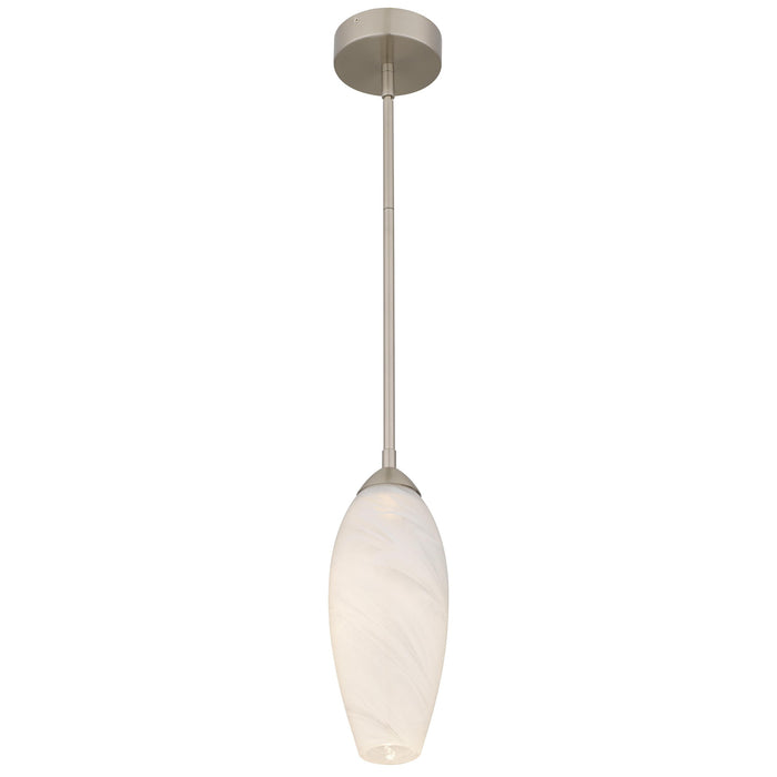 Myhouse Lighting Quoizel - PCBUR1505BN - LED Mini Pendant - Burnett - Brushed Nickel