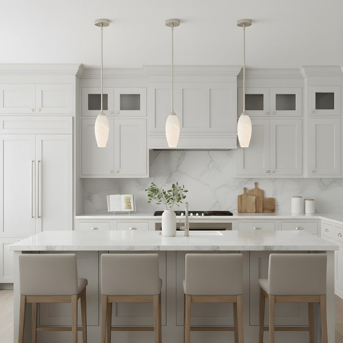 Myhouse Lighting Quoizel - PCBUR1505BN - LED Mini Pendant - Burnett - Brushed Nickel