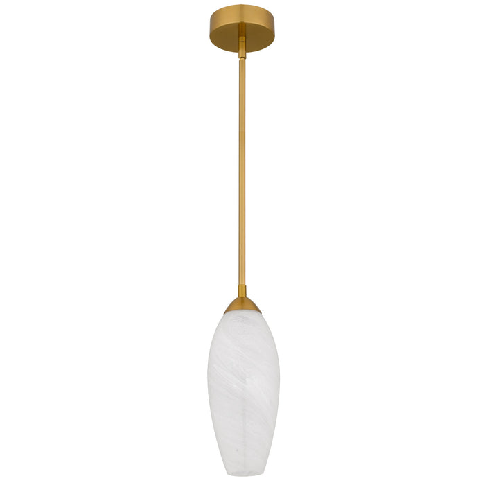 Myhouse Lighting Quoizel - PCBUR1505BRG - LED Mini Pendant - Burnett - Brushed Gold