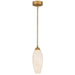 Myhouse Lighting Quoizel - PCBUR1505BRG - LED Mini Pendant - Burnett - Brushed Gold