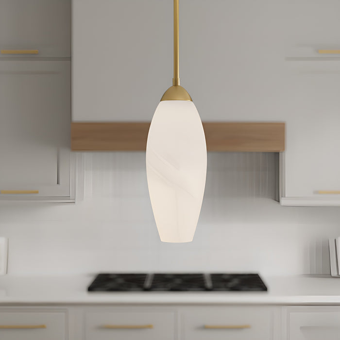 Myhouse Lighting Quoizel - PCBUR1505BRG - LED Mini Pendant - Burnett - Brushed Gold