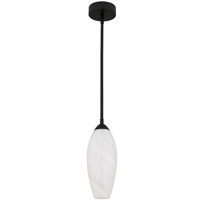 Myhouse Lighting Quoizel - PCBUR1505MBK - LED Mini Pendant - Burnett - Matte Black