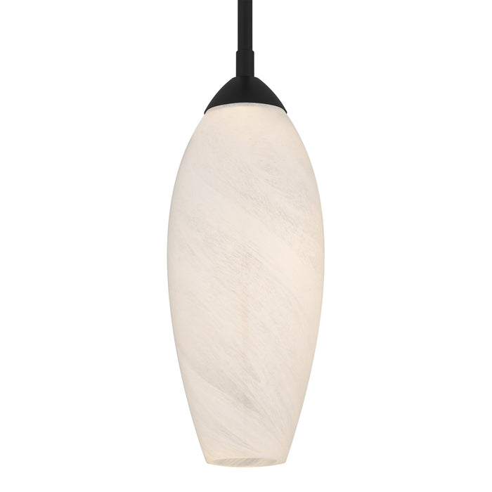 Myhouse Lighting Quoizel - PCBUR1505MBK - LED Mini Pendant - Burnett - Matte Black