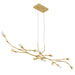 Myhouse Lighting Quoizel - PCCOR1250GFL - LED Island Pendant - Cora - Gold Leaf