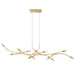 Myhouse Lighting Quoizel - PCCOR1250GFL - LED Island Pendant - Cora - Gold Leaf