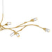 Myhouse Lighting Quoizel - PCCOR1250GFL - LED Island Pendant - Cora - Gold Leaf