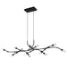 Myhouse Lighting Quoizel - PCCOR1250MBK - LED Island Pendant - Cora - Matte Black