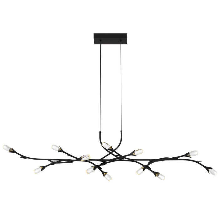 Myhouse Lighting Quoizel - PCCOR1250MBK - LED Island Pendant - Cora - Matte Black
