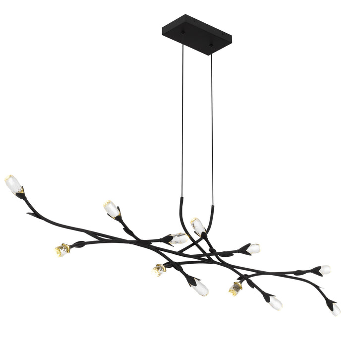 Myhouse Lighting Quoizel - PCCOR1250MBK - LED Island Pendant - Cora - Matte Black