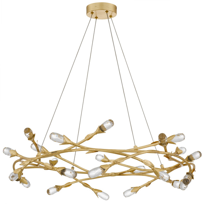 Myhouse Lighting Quoizel - PCCOR2832GFL - LED Pendant - Cora - Gold Leaf
