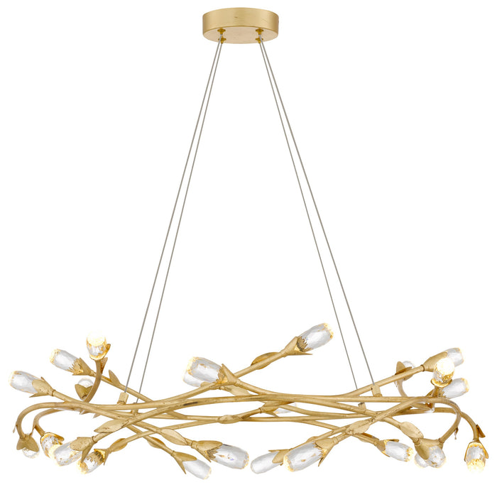 Myhouse Lighting Quoizel - PCCOR2832GFL - LED Pendant - Cora - Gold Leaf