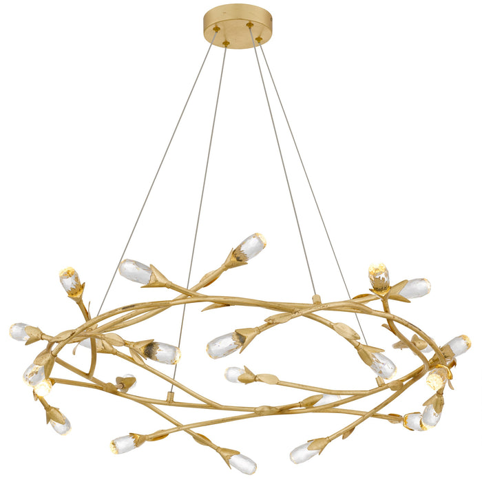 Myhouse Lighting Quoizel - PCCOR2832GFL - LED Pendant - Cora - Gold Leaf