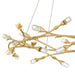 Myhouse Lighting Quoizel - PCCOR2832GFL - LED Pendant - Cora - Gold Leaf