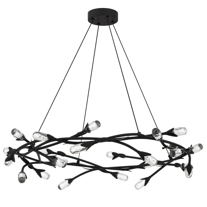 Myhouse Lighting Quoizel - PCCOR2832MBK - LED Pendant - Cora - Matte Black