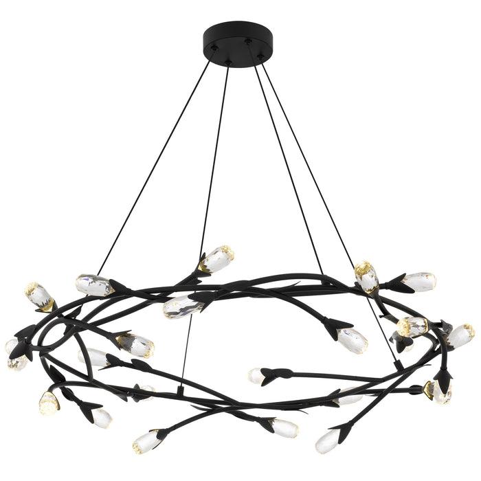 Myhouse Lighting Quoizel - PCCOR2832MBK - LED Pendant - Cora - Matte Black