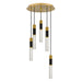 Myhouse Lighting Quoizel - PCDAV1814BRG - LED Pendant - Davies - Brushed Gold