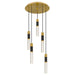 Myhouse Lighting Quoizel - PCDAV1814BRG - LED Pendant - Davies - Brushed Gold