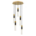 Myhouse Lighting Quoizel - PCDAV1814BRG - LED Pendant - Davies - Brushed Gold