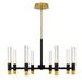 Myhouse Lighting Quoizel - PCDAV5032BRG - LED Chandelier - Davies - Brushed Gold