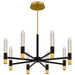 Myhouse Lighting Quoizel - PCDAV5032BRG - LED Chandelier - Davies - Brushed Gold