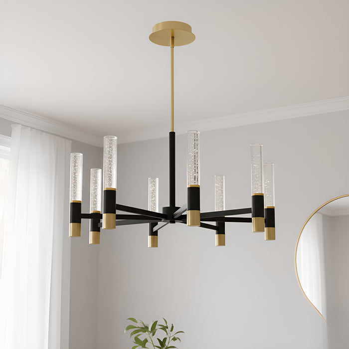 Myhouse Lighting Quoizel - PCDAV5032BRG - LED Chandelier - Davies - Brushed Gold