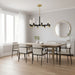 Myhouse Lighting Quoizel - PCDAV5032BRG - LED Chandelier - Davies - Brushed Gold