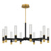 Myhouse Lighting Quoizel - PCDAV5040BRG - LED Chandelier - Davies - Brushed Gold