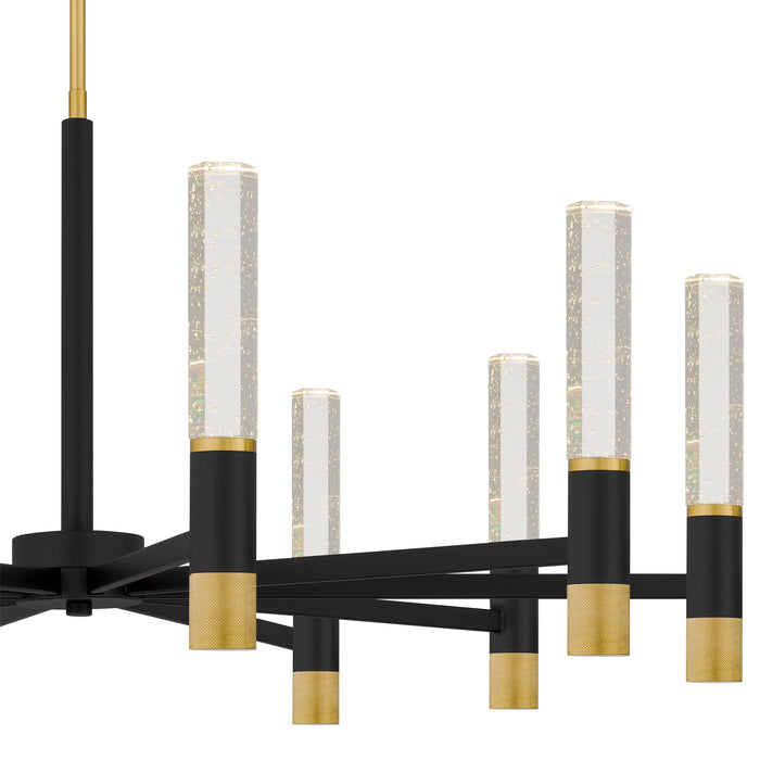 Myhouse Lighting Quoizel - PCDAV5040BRG - LED Chandelier - Davies - Brushed Gold