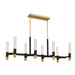 Myhouse Lighting Quoizel - PCDAV844BRG - LED Island Pendant - Davies - Brushed Gold