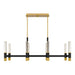 Myhouse Lighting Quoizel - PCDAV844BRG - LED Island Pendant - Davies - Brushed Gold