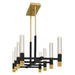 Myhouse Lighting Quoizel - PCDAV844BRG - LED Island Pendant - Davies - Brushed Gold