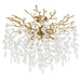 Myhouse Lighting Quoizel - PCISO1726BRG - LED Semi-Flush Mount - Isobel - Brushed Gold