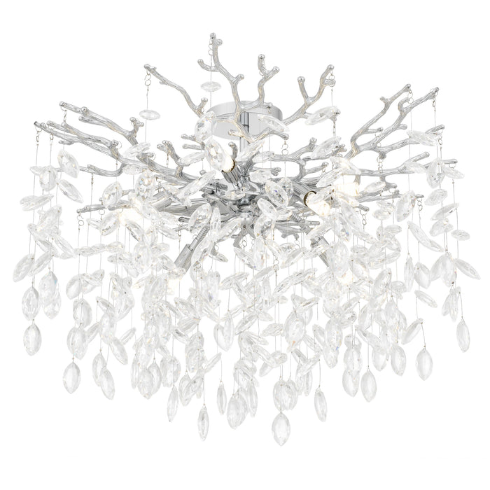 Myhouse Lighting Quoizel - PCISO1726C - LED Semi-Flush Mount - Isobel - Polished Chrome